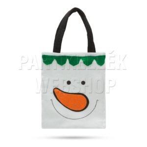 Karácsonyi ajándéktáska hóember