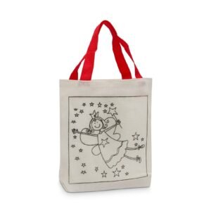 Karácsonyi színezhető szatyor