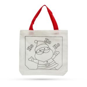 Karácsonyi színezhető szatyor