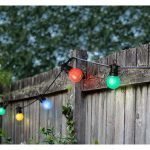 kültéri sorolható színes gömb fényfüzér 20 led 9,5m