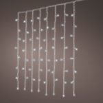 LED sorolható fényfüggöny kültéri hideg fehér 1,5x3m (300 LED)