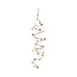 Kültéri micro LED tündérfény fényfüzér, virág 180 cm, 20 LED – barackvirág