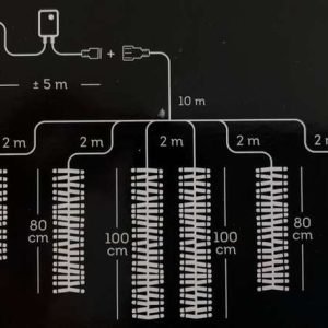 led kültéri izzósor füzér