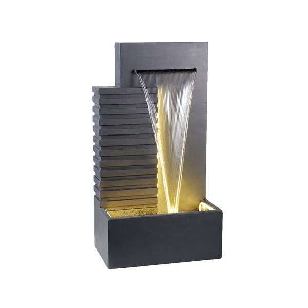 LED szökőkút csobogó kültéri, beltéri 32 x 52 x 95 cm 1 LED szökőkút csobogó kültéri, beltéri 32 x 52 x 95 cm