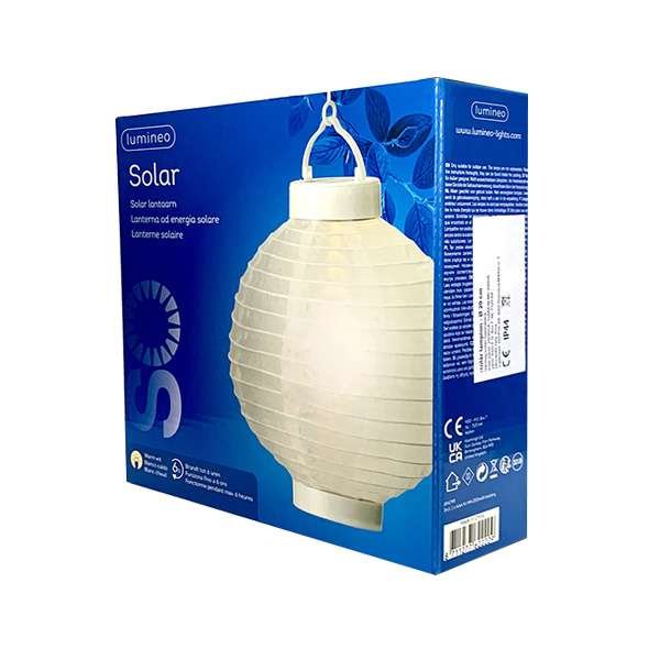 894799 napelemes lampion fehér