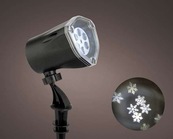 LED projektor forgó effekttel, kültéri, hópehely minta 2 kültéri B